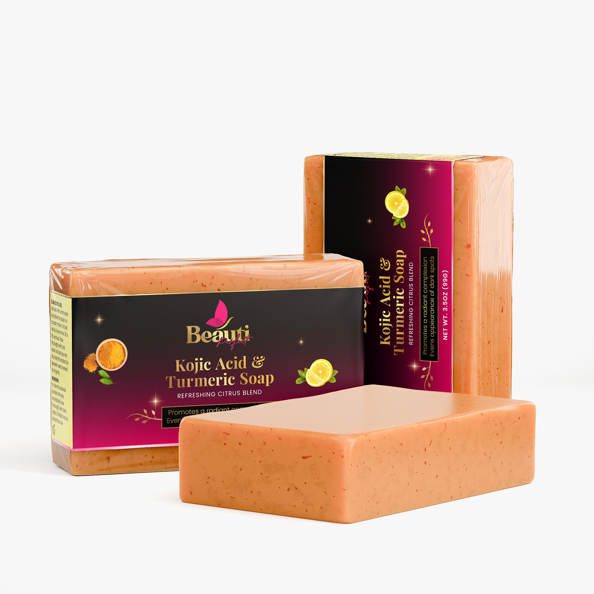 Kojic Acid & Turmeric Soap